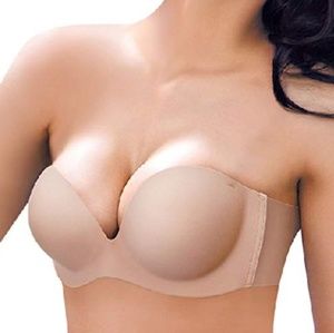 Strapless Backless Self Adhesive Bra Reusable